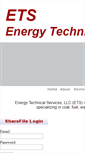 Mobile Screenshot of energytechsvc.com